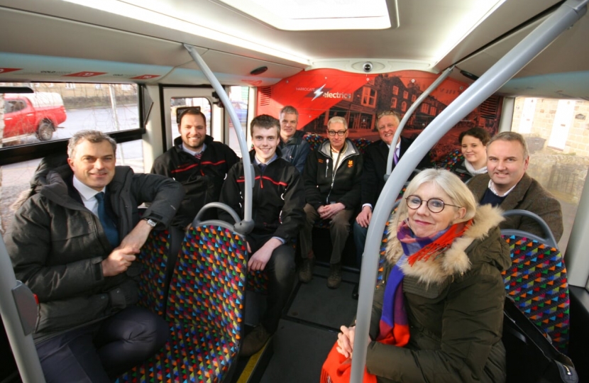 Supporters of the DalesBus Service