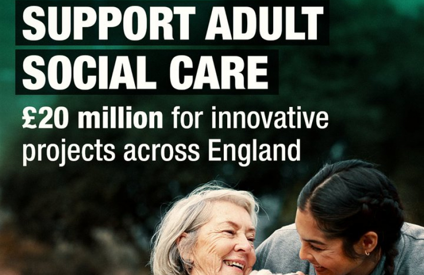 Funding to support adult social care