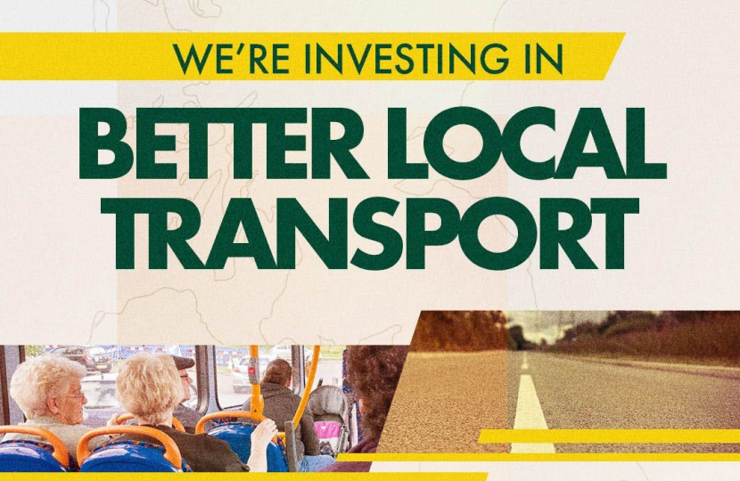 £380 million announced for local transport