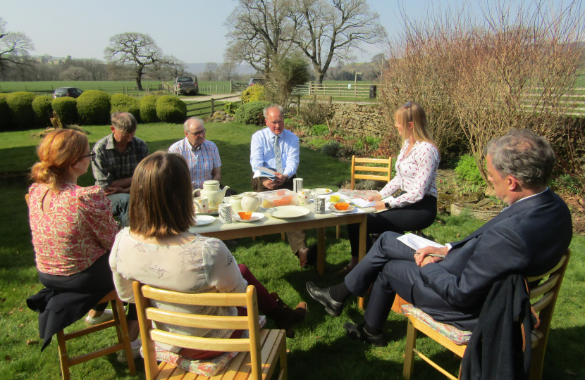 Julian attends meeting hosted by the CLA