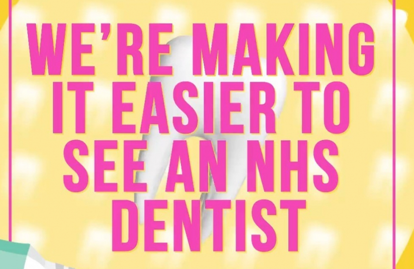 We're making it easier to see an NHS dentist