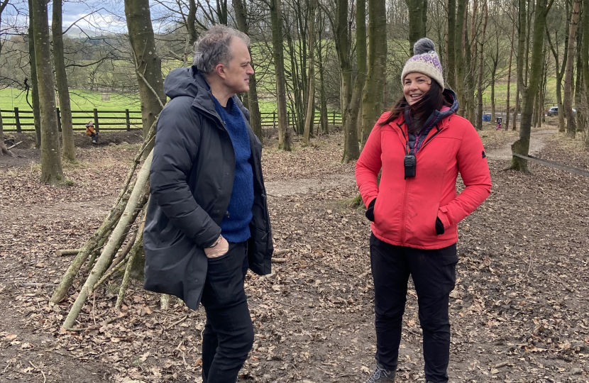 Julian Smith MP at wild Explorers