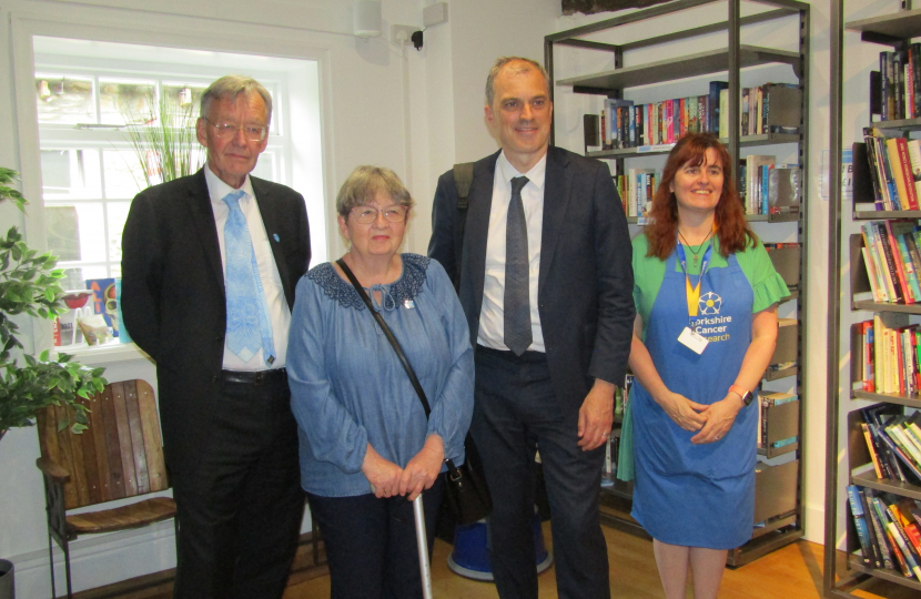 Julian at Yorkshire Cancer Research