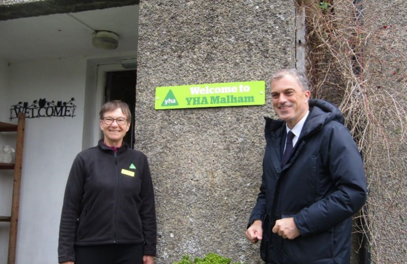 Julian visits YHA Malham 