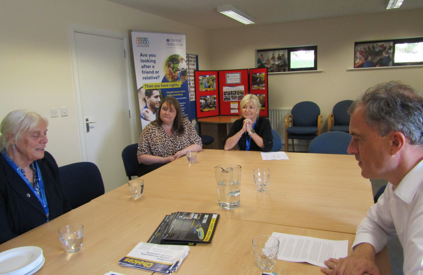 Carers resource visit 