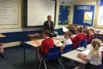 Julian Smith MP at Baldersby St James school