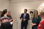 Julian Smith MP at Dementia and Art Exhibition