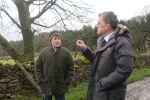 Julian Smith MP at Humberstone Farm