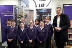 With the Pupil Parliament at Outwood