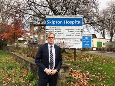 Julian Smith at Skipton Hospital 