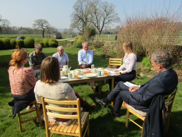 Julian attends meeting hosted by the CLA