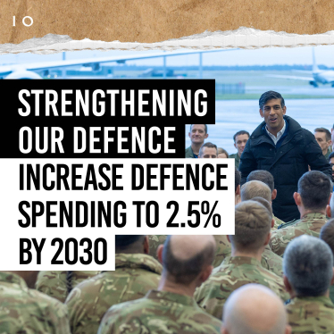 Increasing defence spending 